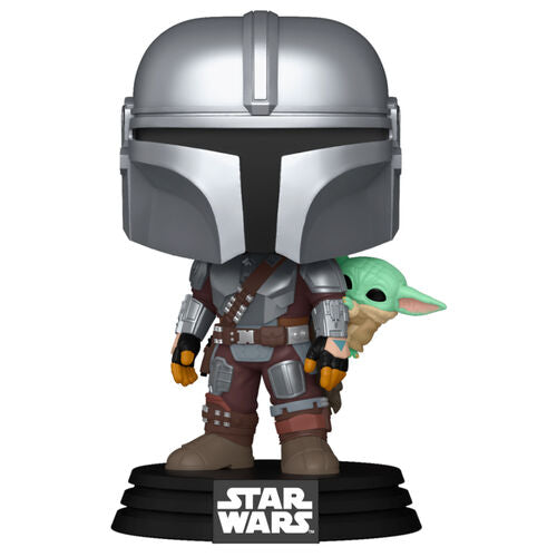 Funko POP! Star Wars The Mandalorian with Grogu #818