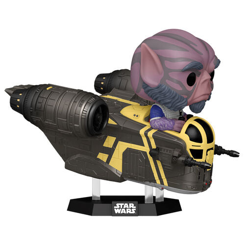 Funko POP! Rides Star Wars Zeb Orrelios in the Razor Crest #838