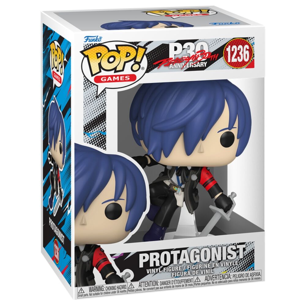 * PRE-RESERVA * Funko POP! Games Persona 30th Anniversary Persona 3 Protagonist (Makoto) #1236