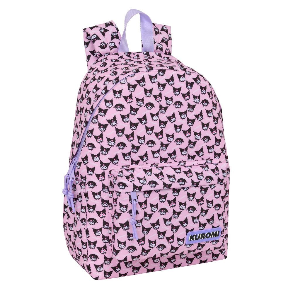 Safta Mochila portatil Kuromi Hello Kitty 43cm