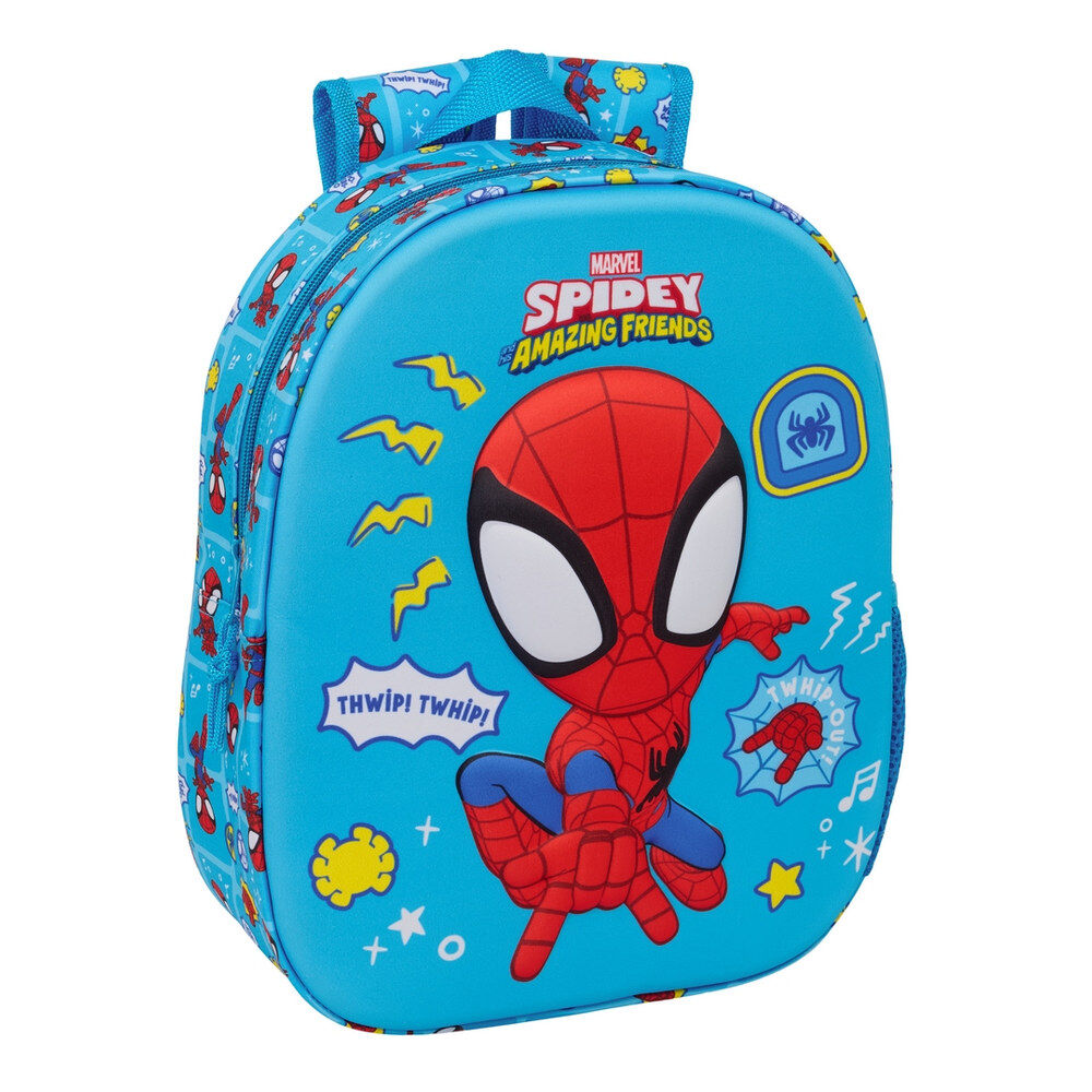 Safta Mochila 3D Spidey Marvel 33cm