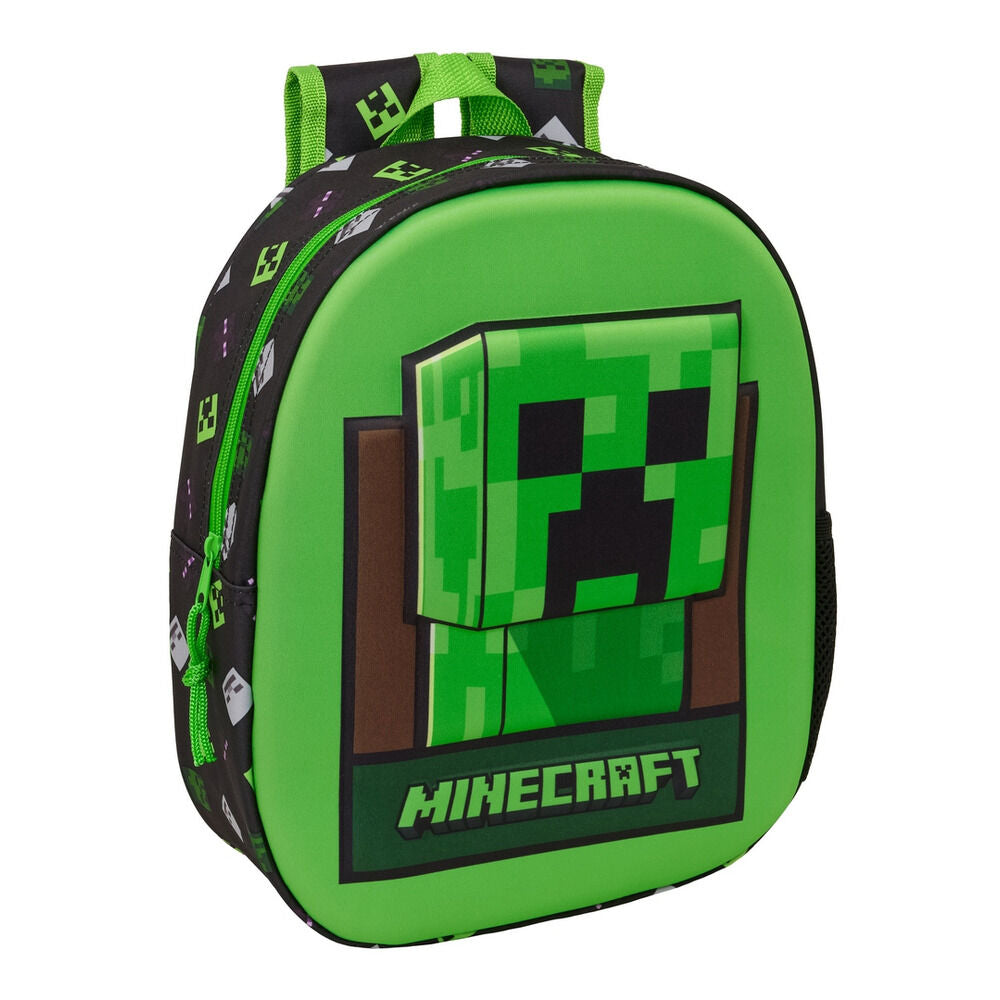 Safta Mochila 3D Minecraft 33cm