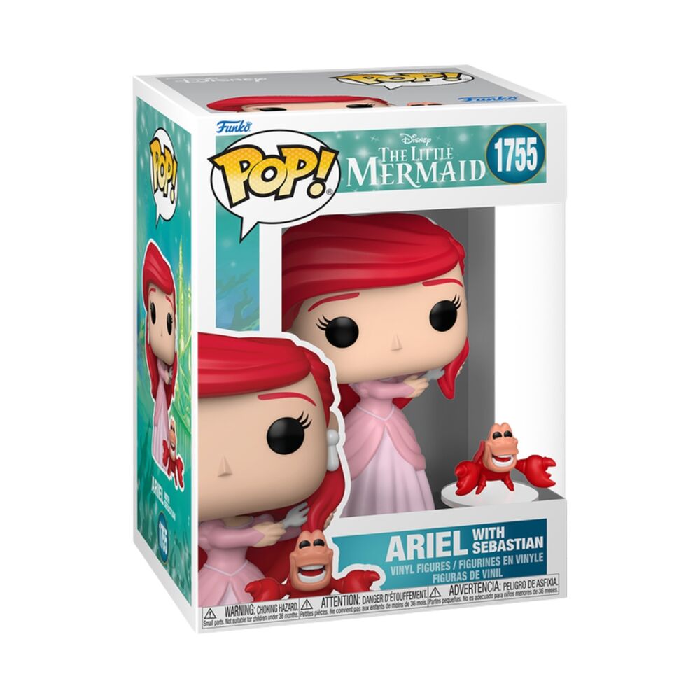 Funko POP! Disney The Little Mermaid Ariel with Sebastian #1755
