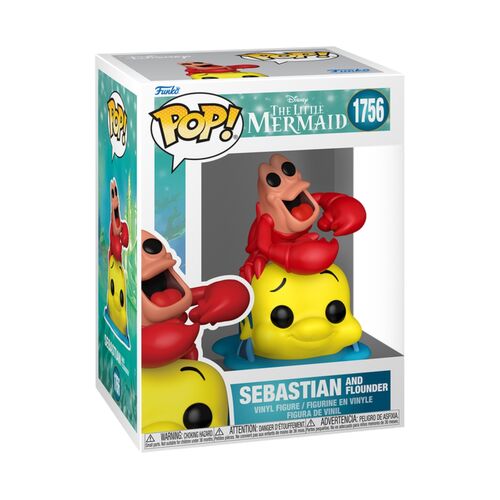 Funko POP! Disney The Little Mermaid Sebastian and Flounder #1756