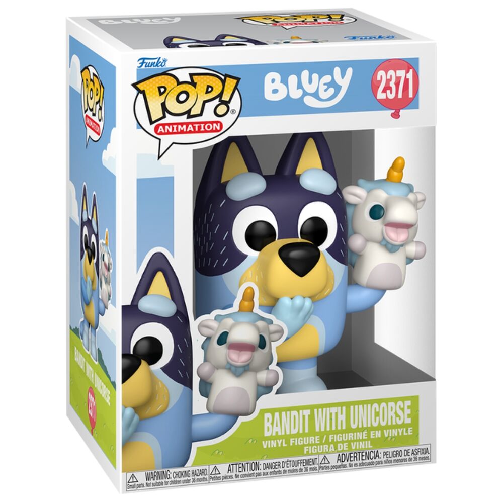 Funko POP! Animation Bluey Bandit with Unicorse #2371