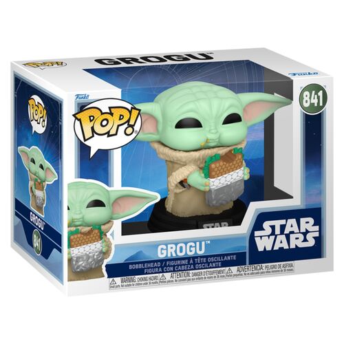 Funko POP! Star Wars Mandalorian & Grogu Grogu with Food #841