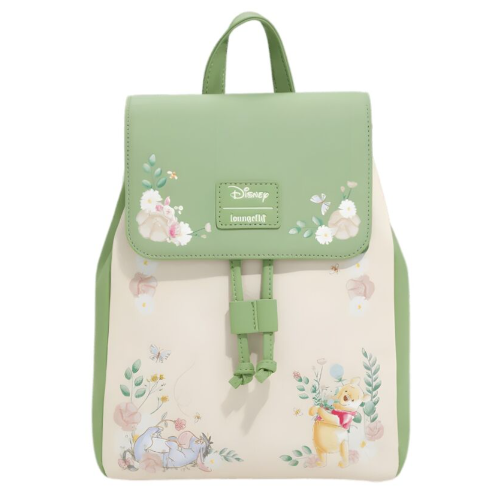 Loungefly Mochila Florals Winnie The Pooh Disney Loungefly 26cm