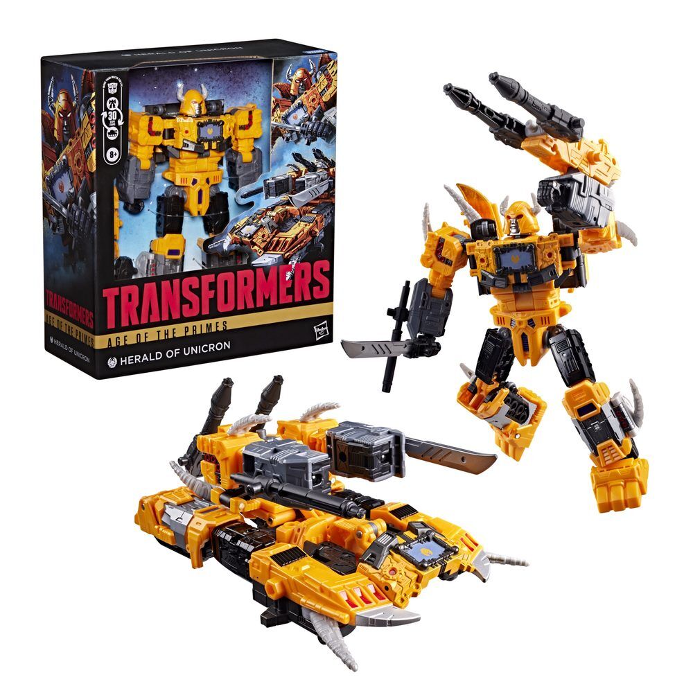 Hasbro Figura Herald Of Unicron Age Of The Primes Transformers 19cm