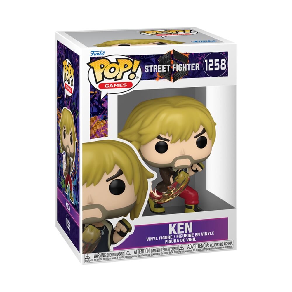 Funko POP! Games Street Fighter Ken #1258