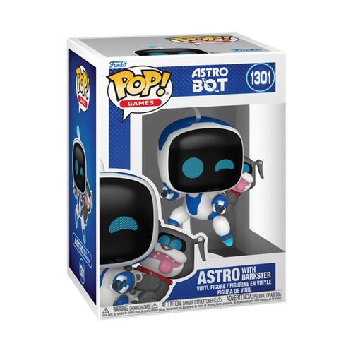 Funko POP! Games Astro Bot Astro with Barkster #1301