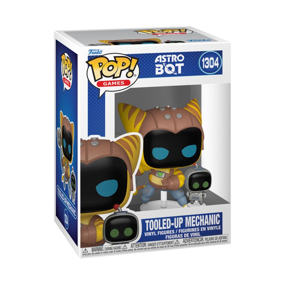 Funko POP! Games Astro Bot Tooled-Up Mechanic #1304