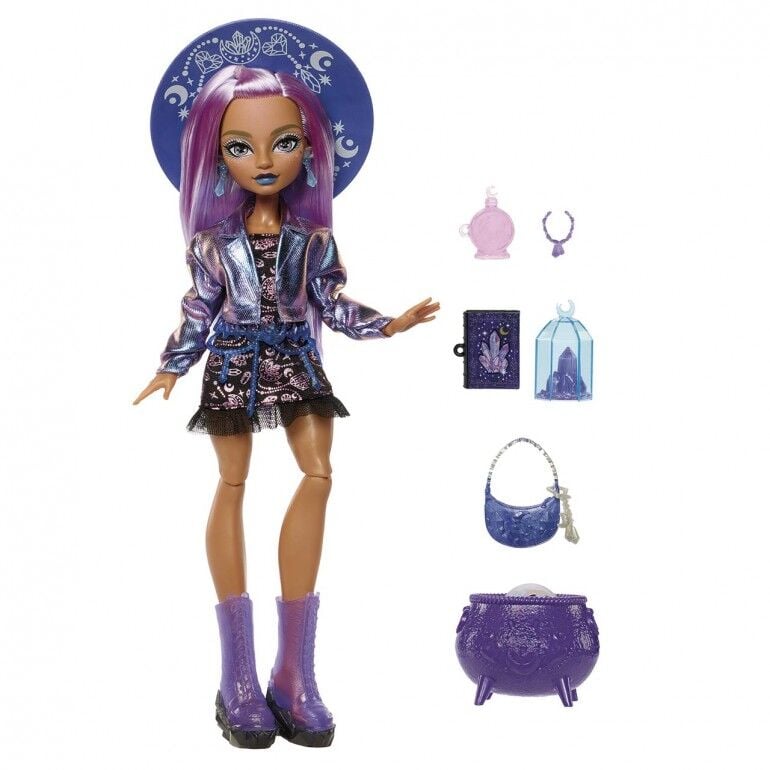 Mattel Boneca Layla Crystal Moonspell Magic Monster High