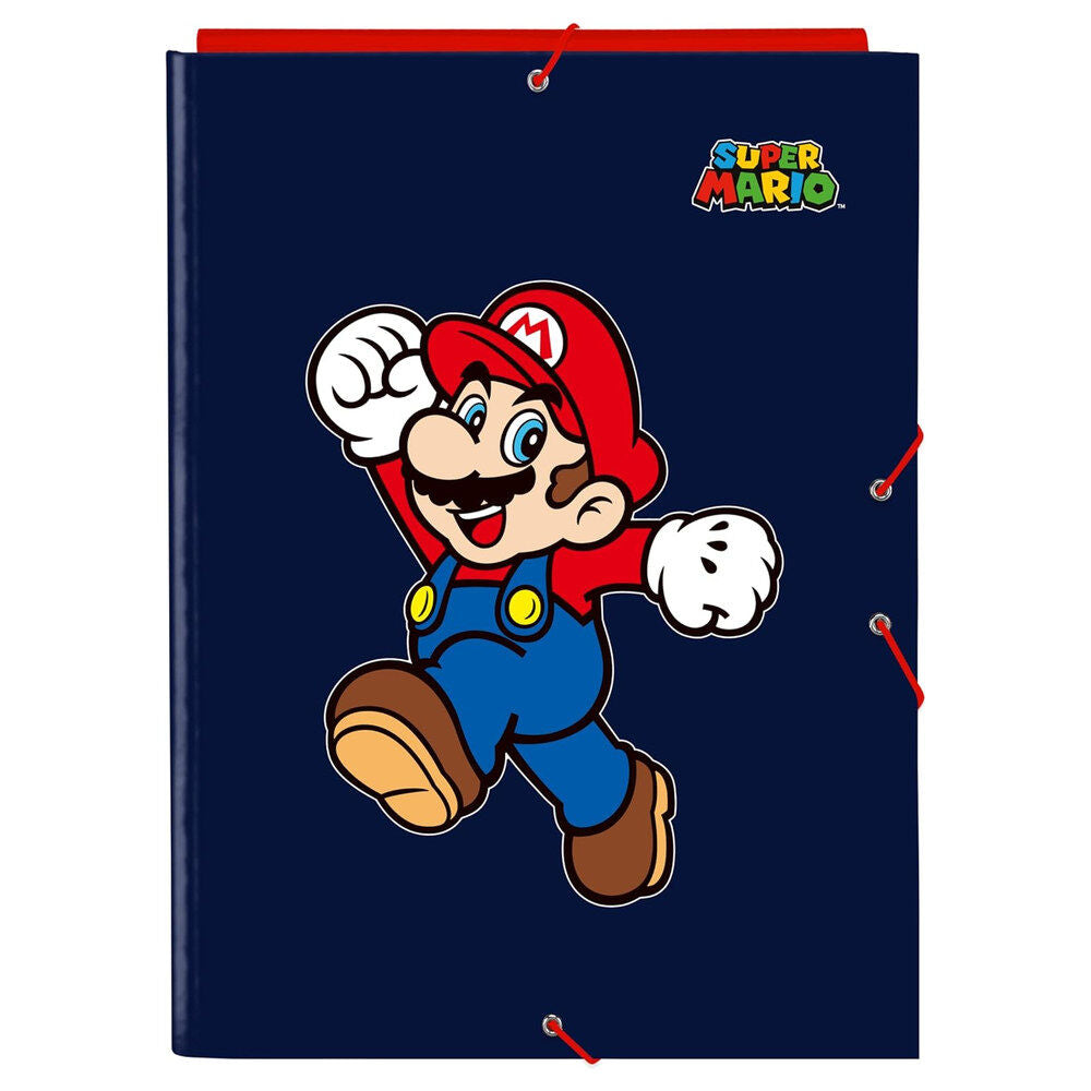 Safta Pasta A4 de 3 Abas Super Mario World