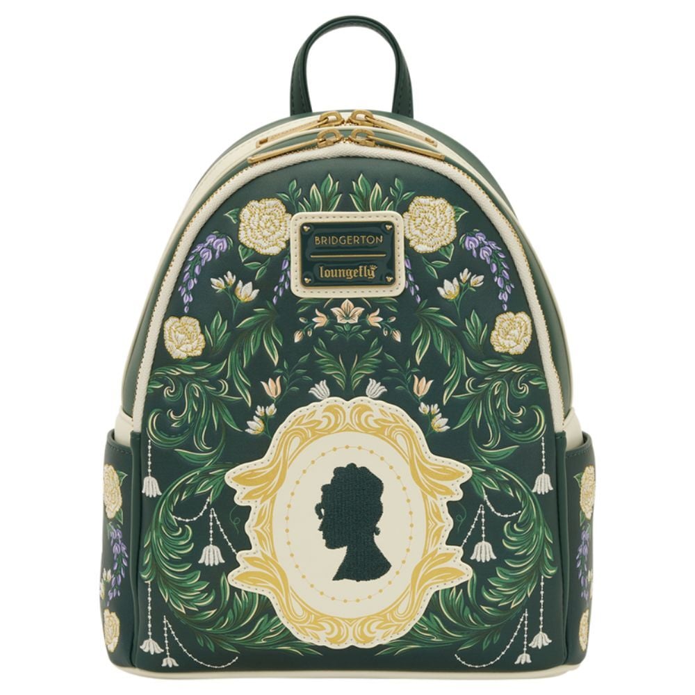 Loungefly Mochila Bridgerton Silhouette Floral Netflix 26cm