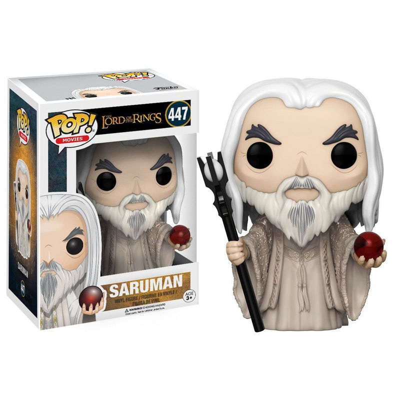 Figura Funko POP! de la película El Señor de los Anillos, Saruman n.° 447