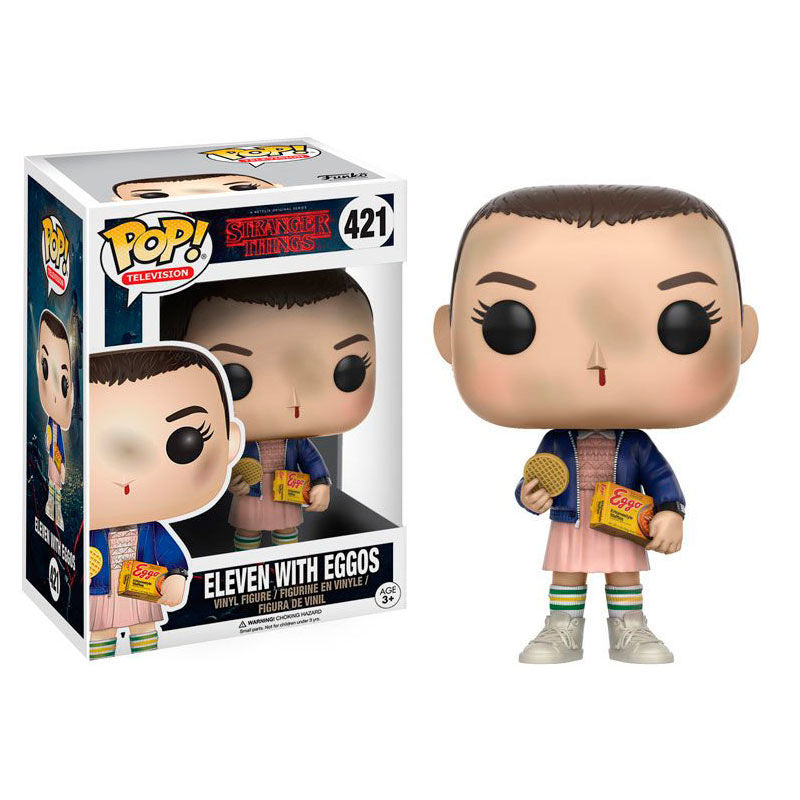 Figura Funko POP! de Stranger Things: Once con huevos n.° 421
