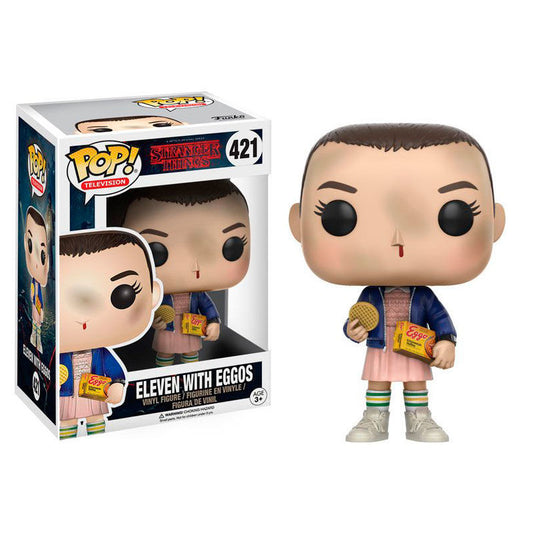 Figura Funko POP! de Stranger Things: Once con huevos n.° 421