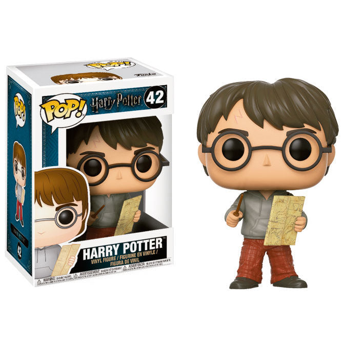 Funko POP! Harry Potter Movies Harry with Marauders Map #42