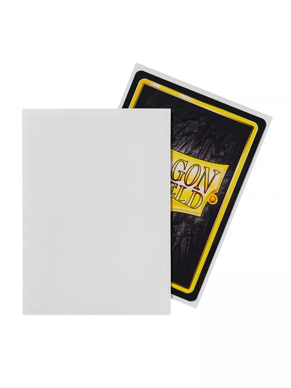 Fundas Dragon Shield estándar blanco mate (100 unidades)