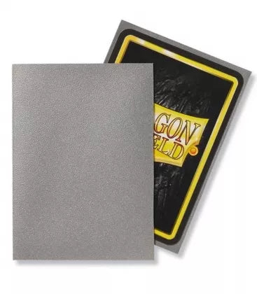 Dragon Shield Sleeves Standard Matte Silver (100 Unidades)
