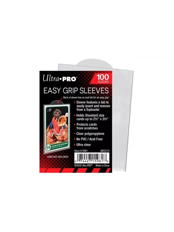 Ultra Pro Easy Grip Sleeves Standard (100 Unidades)