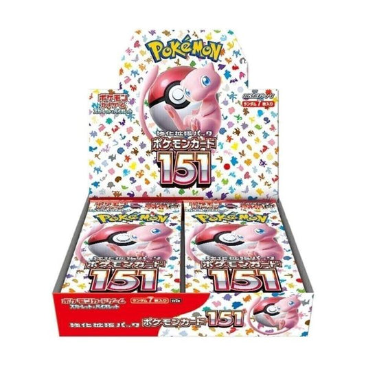 Pokémon Trading Card Scarlet & Violet 151 sv2a Booster Display Box (20 Boosters) Japonês