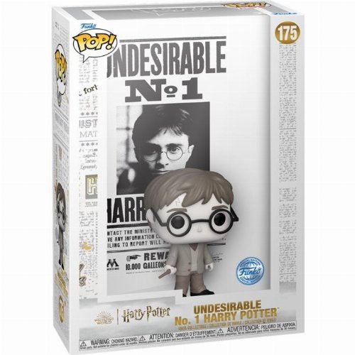 Funko Pop! Harry Potter Indeseable n.° 1 Harry Potter (Póster de Se Busca) n.° 175 Exclusivo