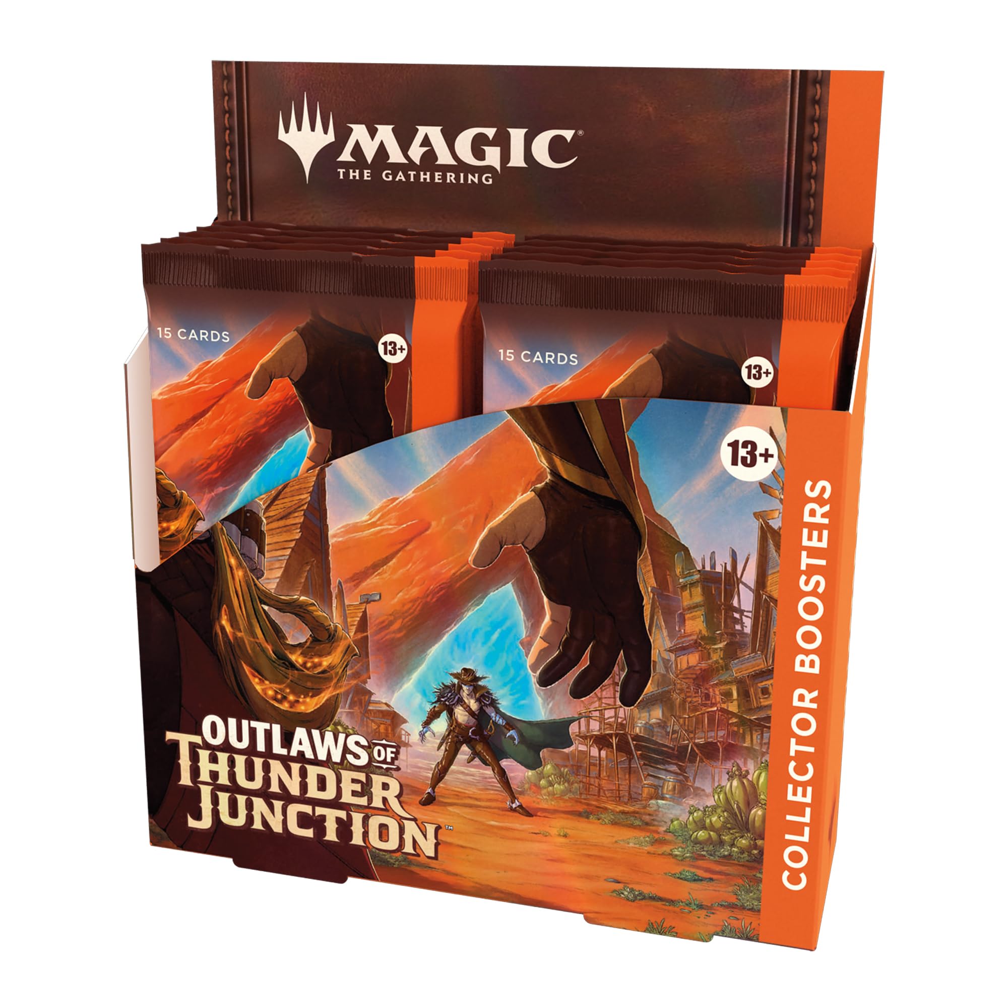 Magic The Gathering Outlaws of Thunder Junction Collector Booster Box Display (12 Boosters) Inglês