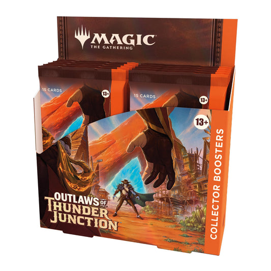 Magic The Gathering Outlaws of Thunder Junction Collector Booster Box Display (12 Boosters) Inglês