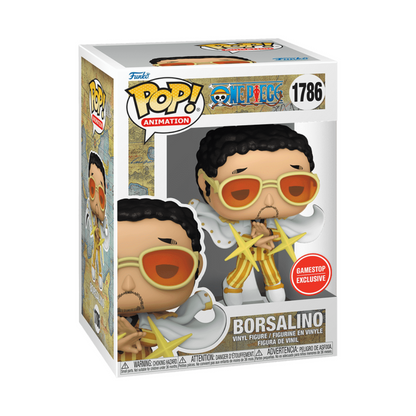 Funko Pop! One Piece Borsalino #1786 Exclusive ( Caixa danificada)