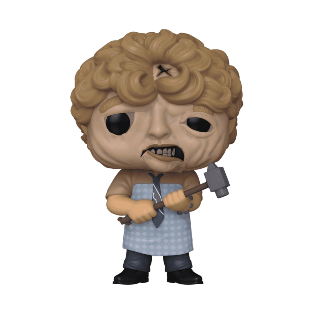 Funko POP! The Texas Chainsaw Massacre Leatherface #1673 Exclusive ( Caixa com cantos desgastados)