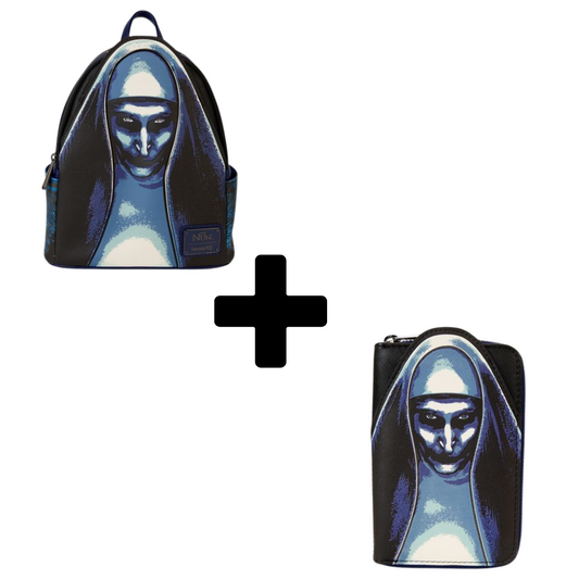 Mochila + Carteira Loungefly the Nun wallet + Backpack