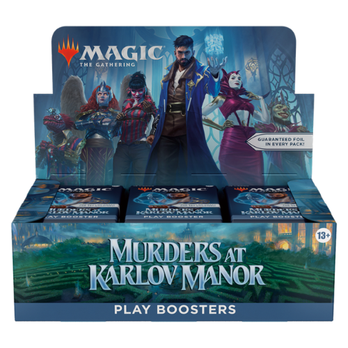 Magic The Gathering Murders at Karlov Manor Play Booster Box Display (36 Boosters) Inglês