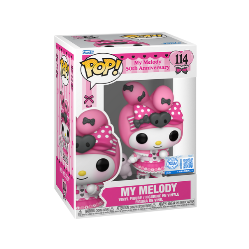 Funko POP! Hello Kitty and Friends My Melody with Pipi (50th Anniversary) #114 Exclusive