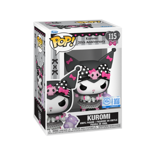 * PRE-RESERVA * Funko POP! Hello Kitty y sus amigos Kuromi con Baku (20.º aniversario) #115 Exclusivo