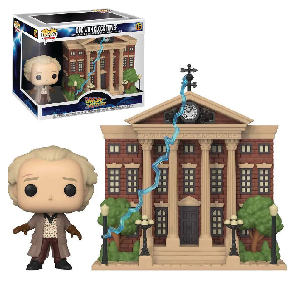 Funko POP! Movies Back To The Future Doc with Clock Tower #15