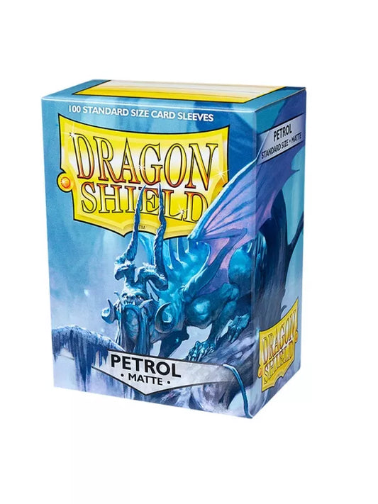 Dragon Shield Sleeves Standard Matte Petrol (100 Unidades)
