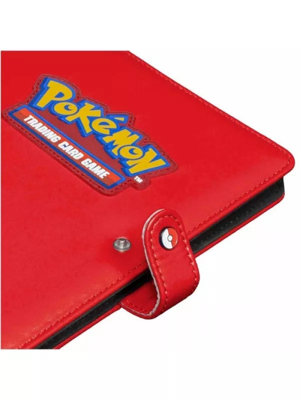 Ultra Pro Pokemon 4 Pocket Snap Binder Red
