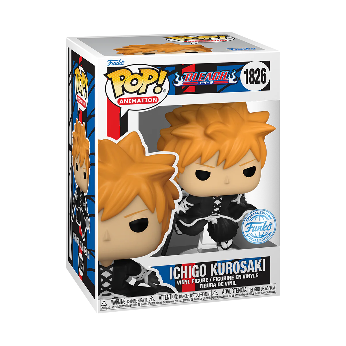 Funko Pop! Animation Bleach Ichigo Kurosaki #1826 Exclusive