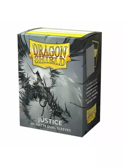 Dragon Shield Dual Sleeves Standard Matte Justice (100 Unidades)