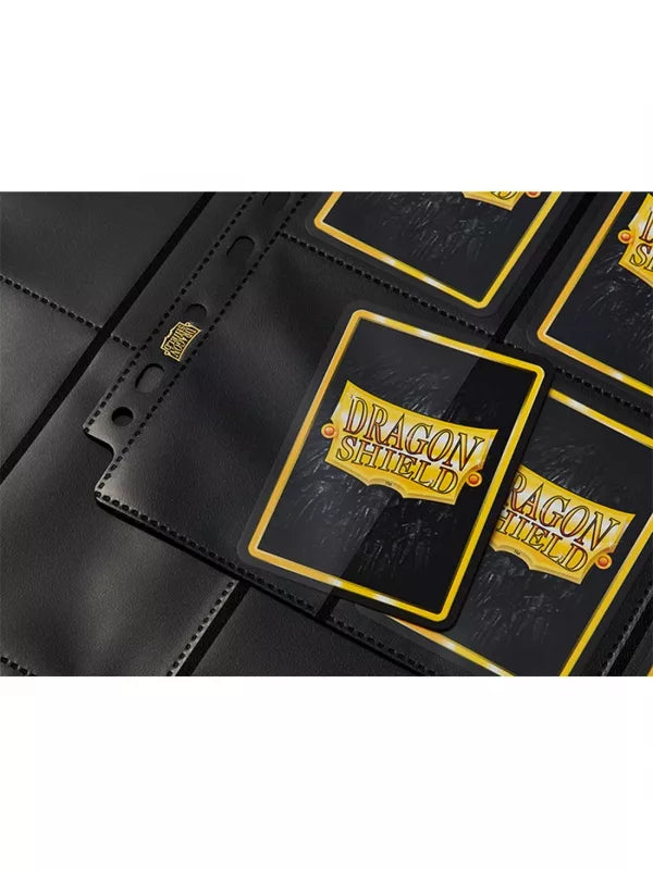 Dragon Shield 18 Pocket Páginas Non Glare Preto (50 Páginas)