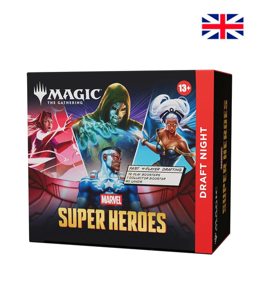 Magic The Gathering Draft Night Super Heroes Inglês