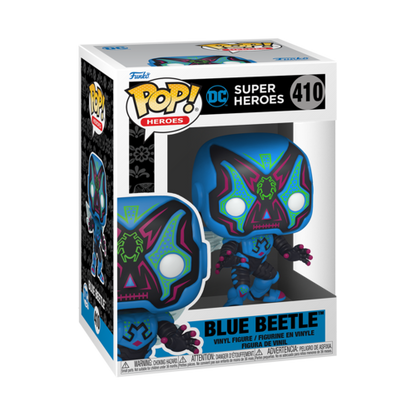 Funko Pop! DC Día De Los Muertos Blue Beetle #410