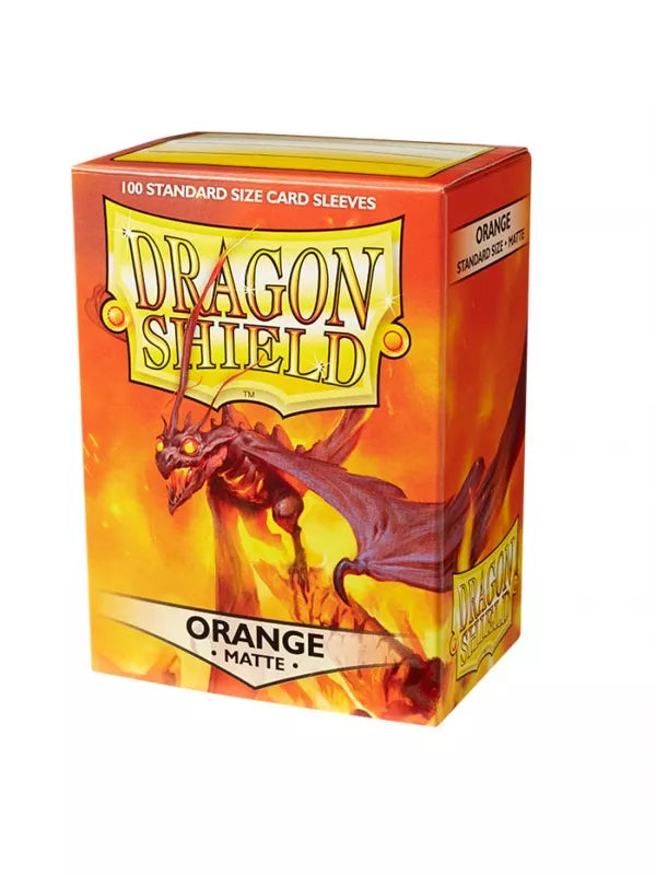 Dragon Shield Sleeves Standard Matte Orange (100 Unidades)