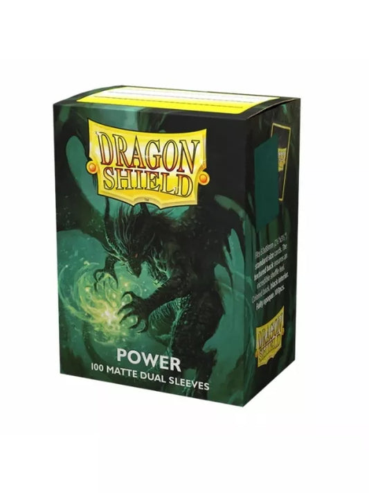 Dragon Shield Dual Sleeves Standard Matte Power (100 Unidades)