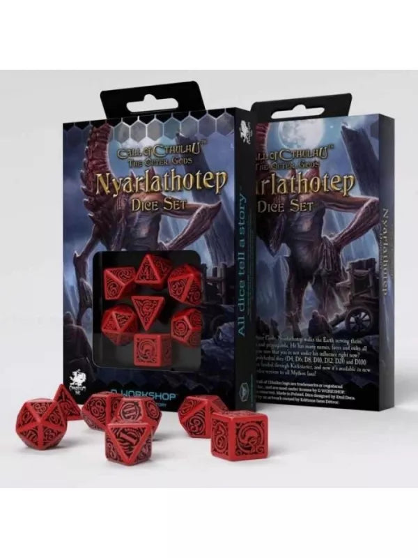 Taller Q La llamada de Cthulhu Juego de dados Los Dioses Exteriores Nyarlathotep