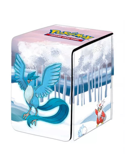 Ultra Pro Alcove Flip Deck Box Preto Frosted Forest