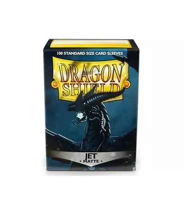 Dragon Shield Sleeves Standard Matte Jet (100 Unidades)