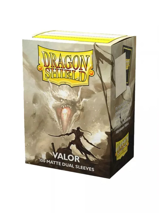 Dragon Shield Dual Sleeves Standard Matte Valor (100 Unidades)