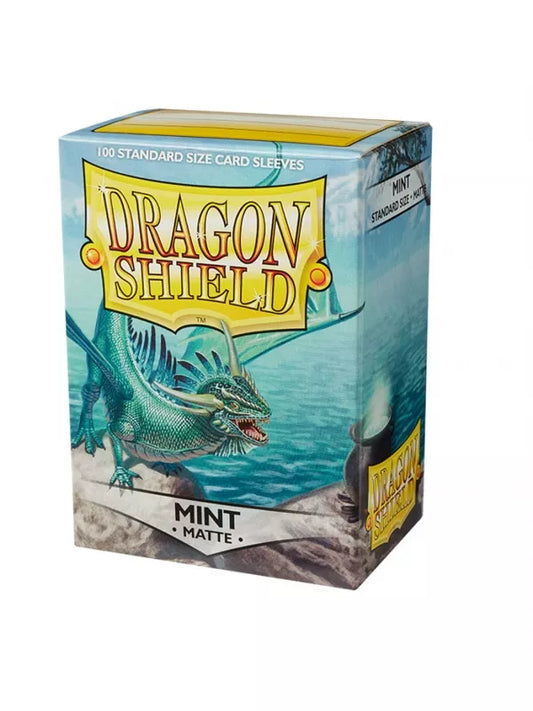 Dragon Shield Sleeves Standard Matte Mint (100 Unidades)